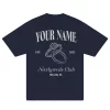 Custom Couple Newlyweds Club T-Shirt - Hình ảnh 5