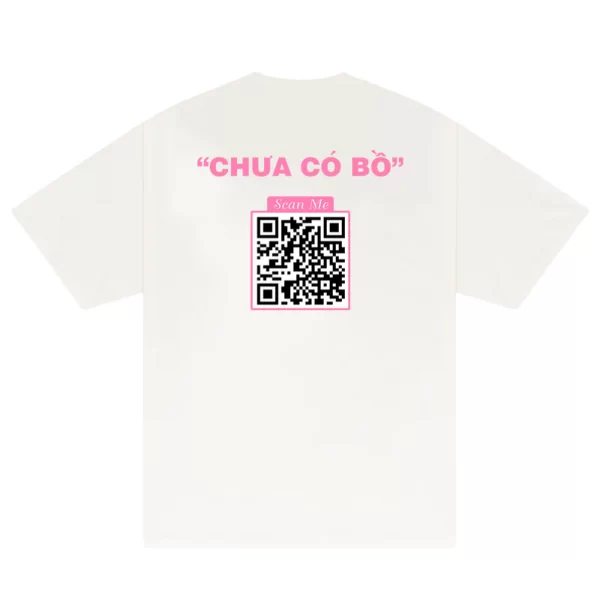 Custom Couple QR T-Shirt - Hình ảnh 3