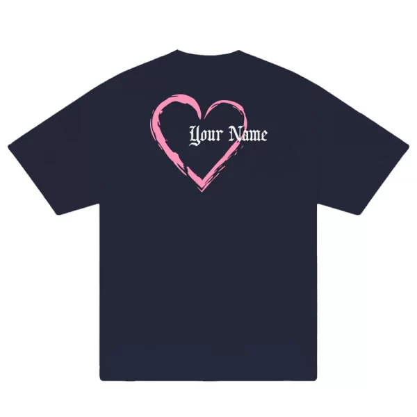 Custom Couple Spider Heart T-Shirt - Hình ảnh 5