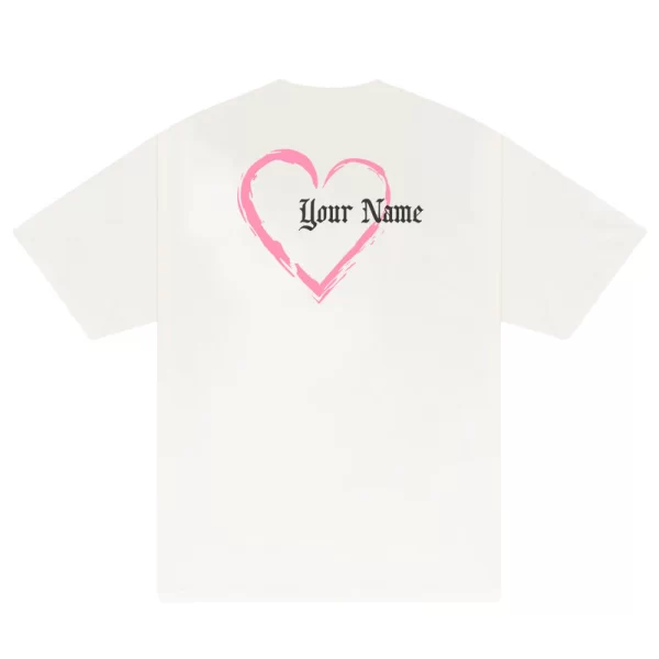 Custom Couple Spider Heart T-Shirt - Hình ảnh 3