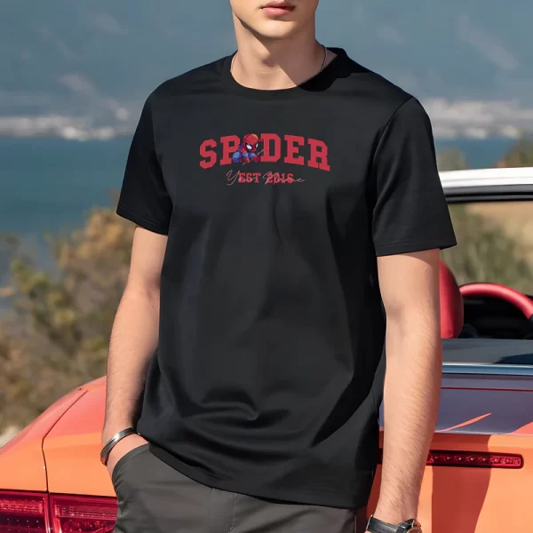 Custom Couple Spiderman T-Shirt