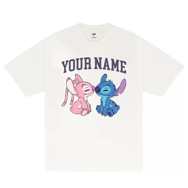 Custom Couple Stitch x Angel T-Shirt - Hình ảnh 5