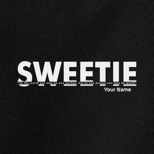 Custom Couple Sweetie T-Shirt - Hình ảnh 11