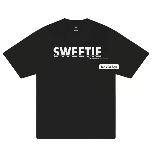 Custom Couple Sweetie T-Shirt - Hình ảnh 8