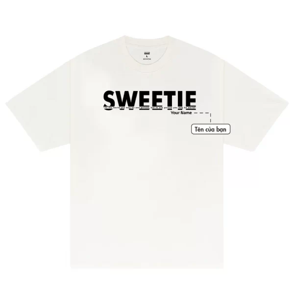 Custom Couple Sweetie T-Shirt - Hình ảnh 5