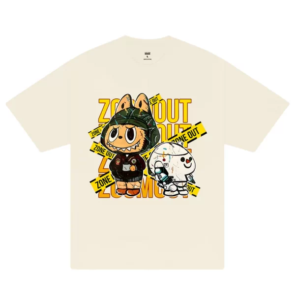 Labubu Brown Yellow T-Shirt - Hình ảnh 7