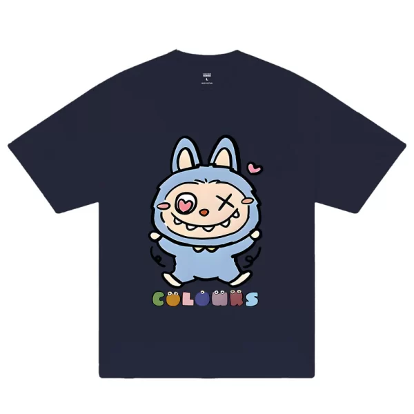 Labubu Cuite Blue T T-Shirt - Hình ảnh 5