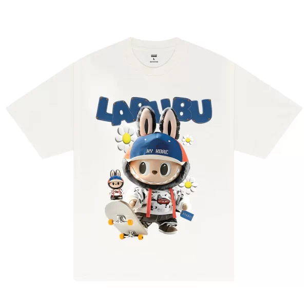 Labubu Denim T-Shirt - Hình ảnh 4