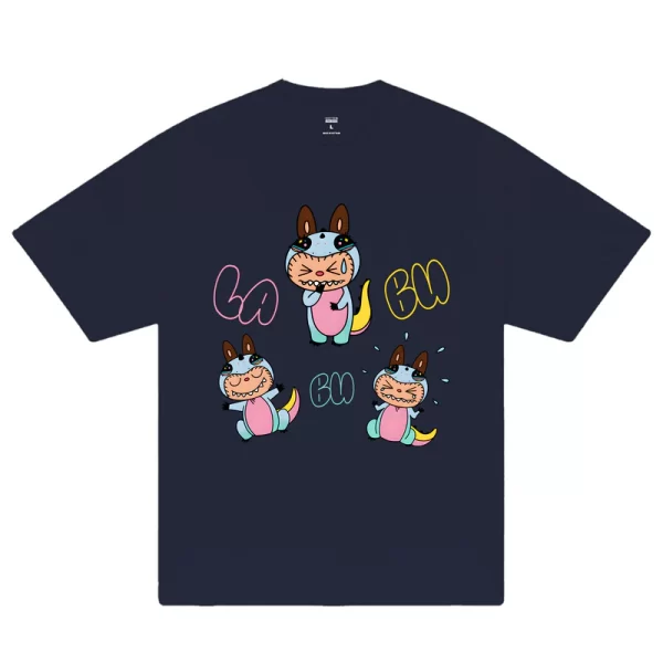 Labubu Funny Motion T-Shirt - Hình ảnh 5