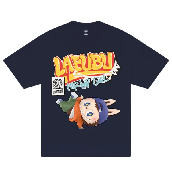 Labubu Hip-hop Girl T-Shirt - Hình ảnh 8