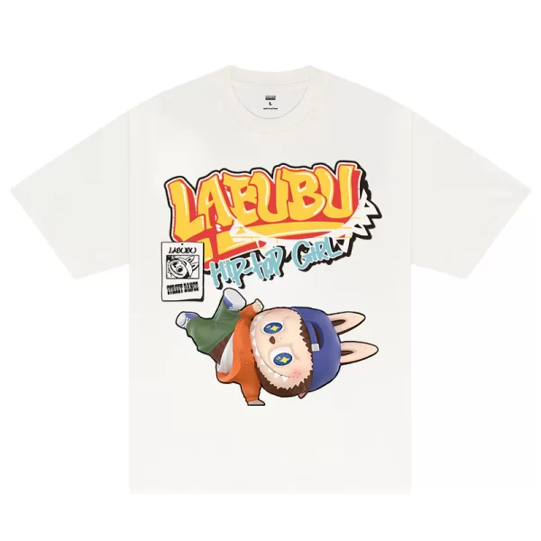 Labubu Hip-hop Girl T-Shirt - Hình ảnh 7