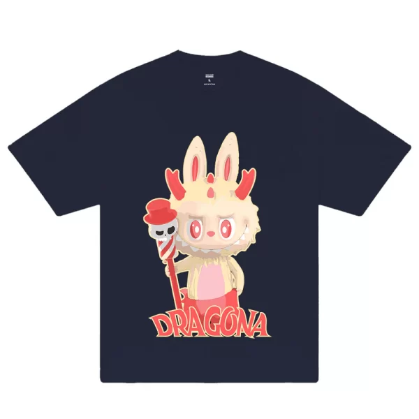 Labubu Inferno Dragona T-Shirt - Hình ảnh 5