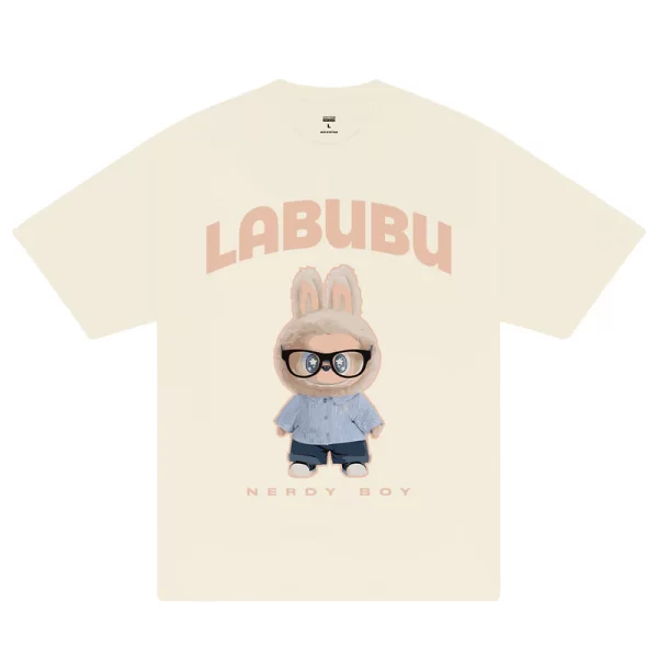Labubu Nerdy Boy T-Shirt - Hình ảnh 2