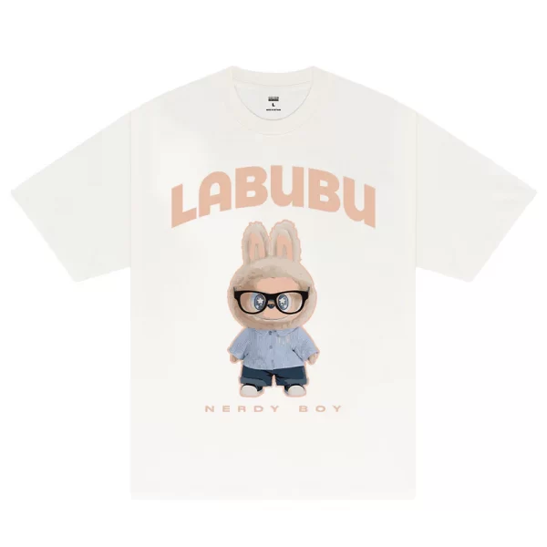 Labubu Nerdy Boy T-Shirt - Hình ảnh 7