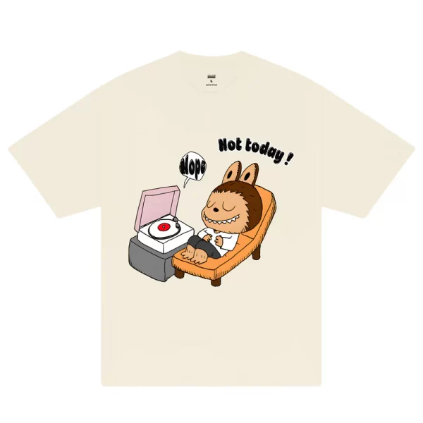 Labubu Nope Not Today T-Shirt - Hình ảnh 7