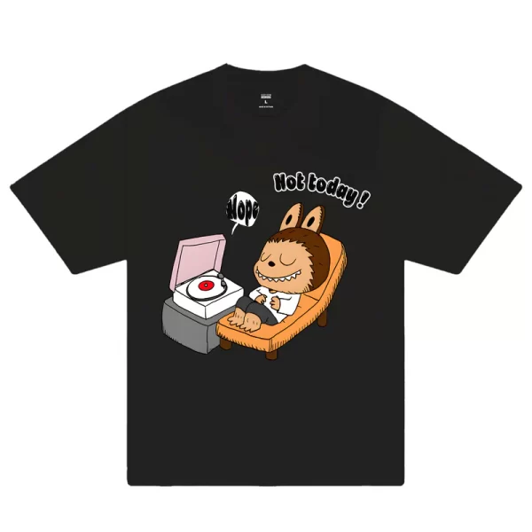 Labubu Nope Not Today T-Shirt - Hình ảnh 6