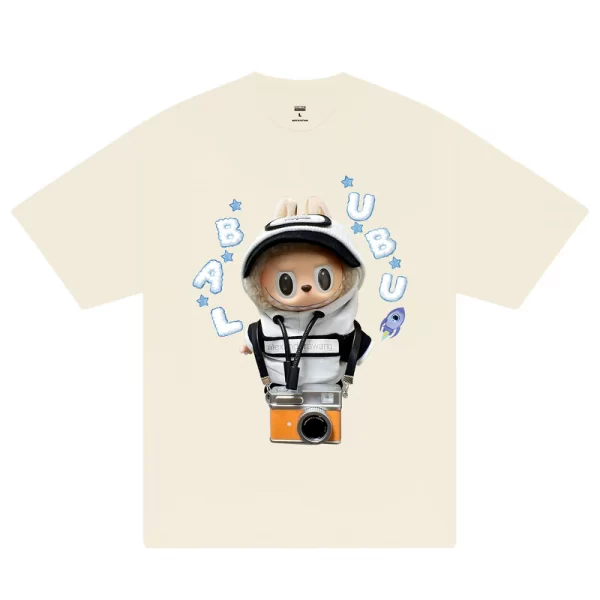 Labubu Photographer T-Shirt - Hình ảnh 7