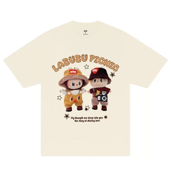 Labubu Picnic T-Shirt - Hình ảnh 5