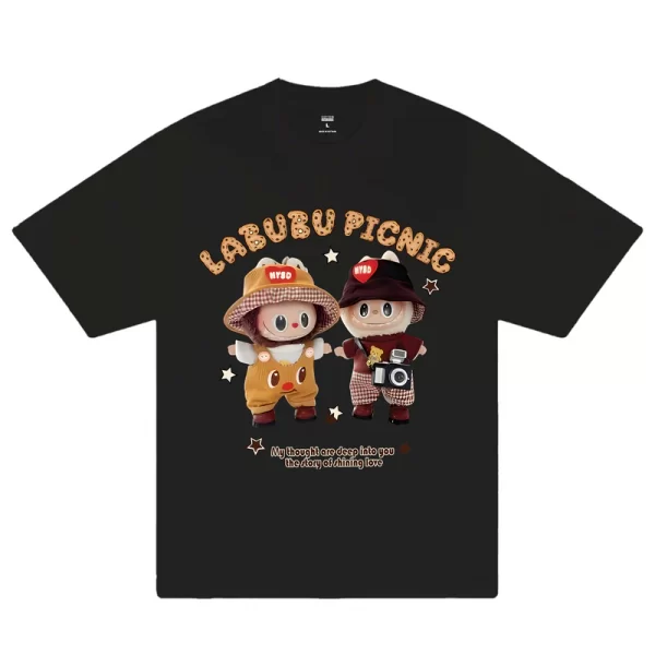 Labubu Picnic T-Shirt - Hình ảnh 4