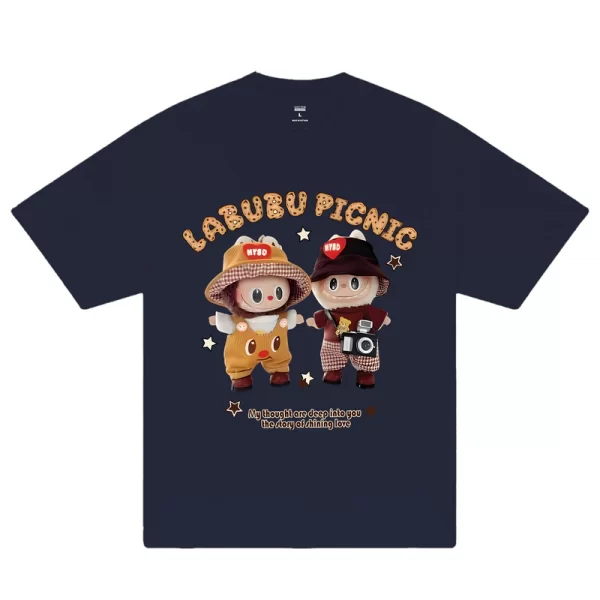 Labubu Picnic T-Shirt - Hình ảnh 3