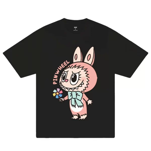 Labubu Pinky Pinwheel T-Shirt - Hình ảnh 5