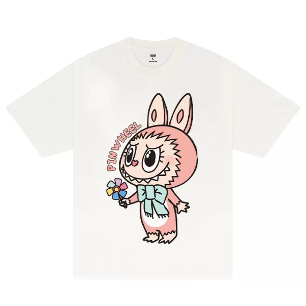 Labubu Pinky Pinwheel T-Shirt - Hình ảnh 3