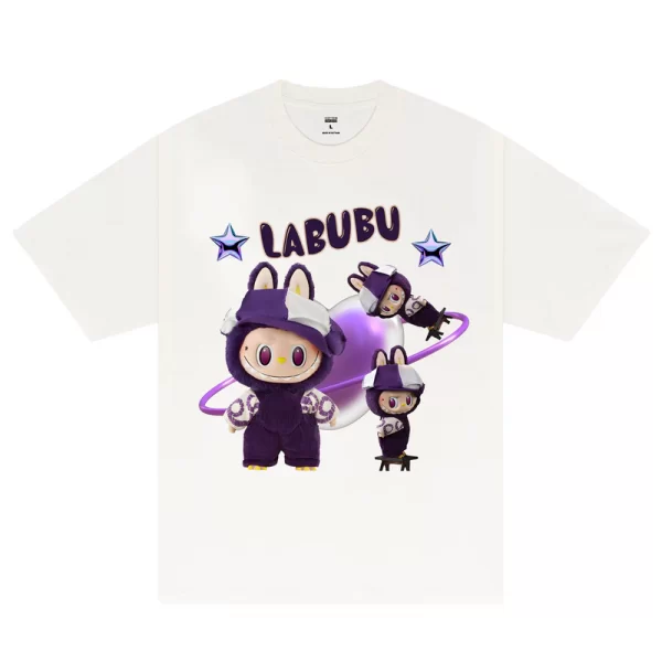 Labubu Purple Planet T-Shirt - Hình ảnh 4