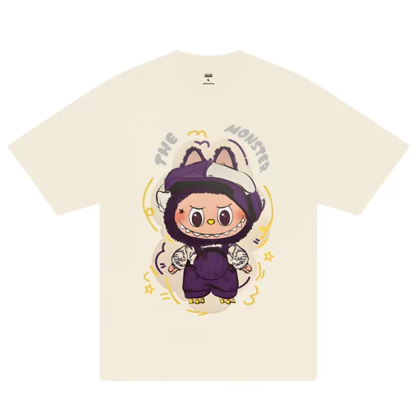 Labubu Retro Purple T-Shirt - Hình ảnh 7