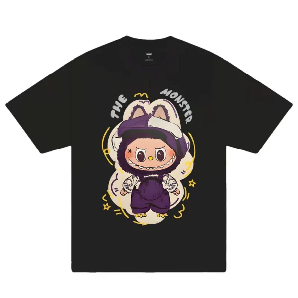 Labubu Retro Purple T-Shirt - Hình ảnh 6