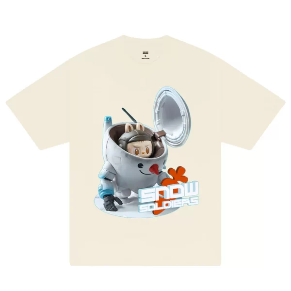 Labubu Snow Soldier T-Shirt - Hình ảnh 2