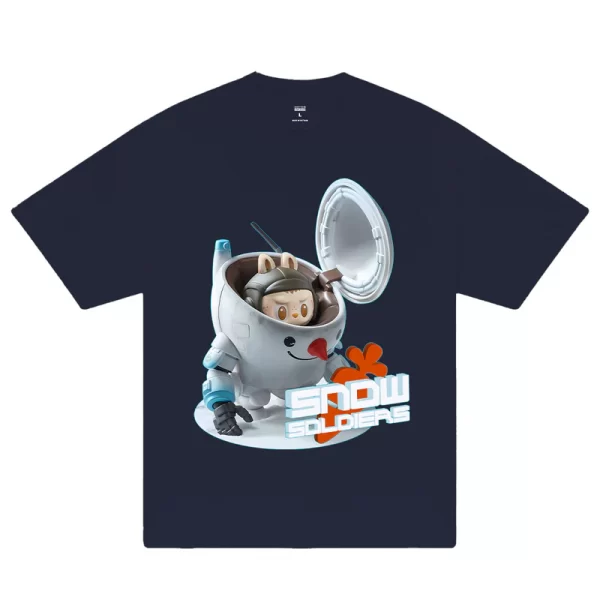 Labubu Snow Soldier T-Shirt - Hình ảnh 8