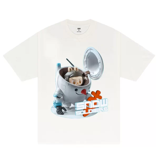 Labubu Snow Soldier T-Shirt - Hình ảnh 7