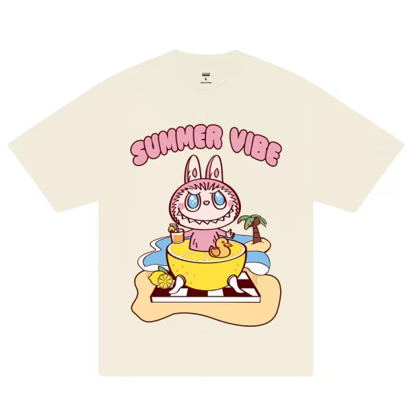 Labubu Summer Vibe T-Shirt - Hình ảnh 2