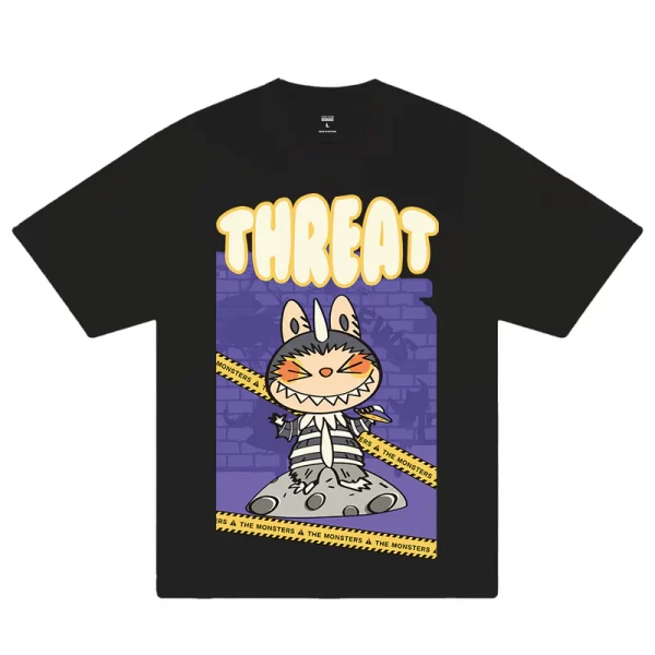 Labubu The Threat Monsters T-Shirt - Hình ảnh 9