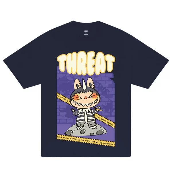 Labubu The Threat Monsters T-Shirt - Hình ảnh 8