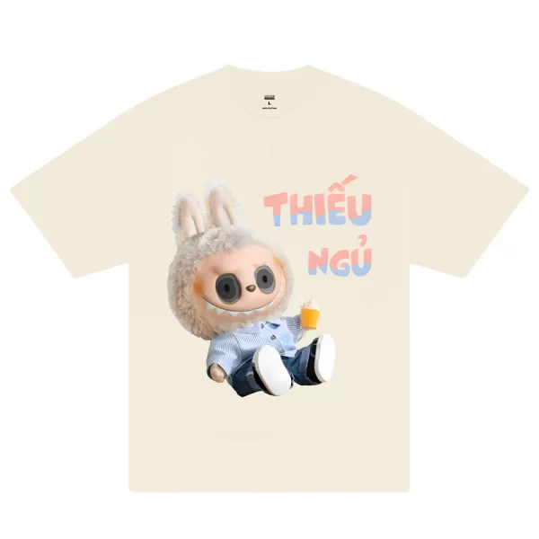 Labubu Thiếu Ngủ T-Shirt - Hình ảnh 9