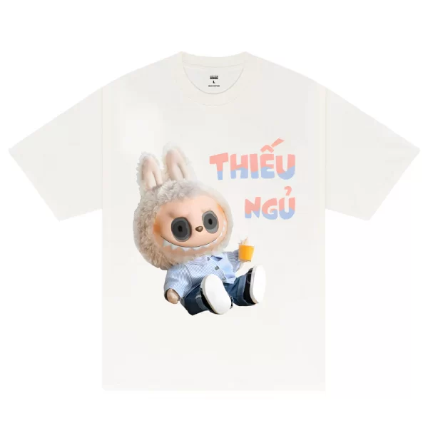 Labubu Thiếu Ngủ T-Shirt - Hình ảnh 6