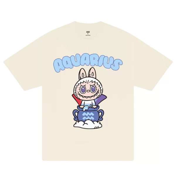 Labubu Zodiac Aquarius T-Shirt - Hình ảnh 2