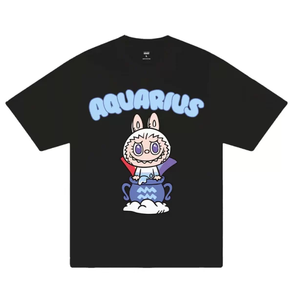 Labubu Zodiac Aquarius T-Shirt - Hình ảnh 9