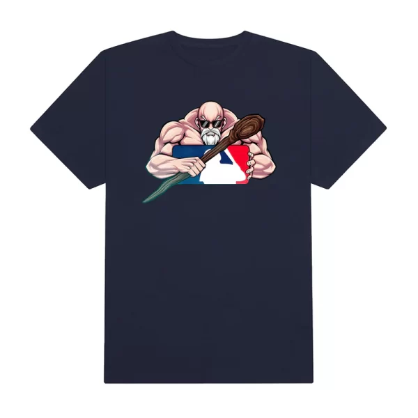 MLB Anime Dragon Ball Master Roshi MLB Logo T-Shirt - Hình ảnh 3