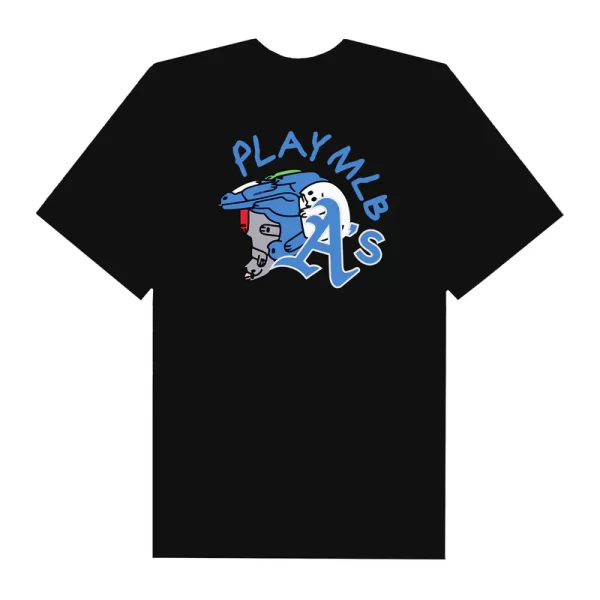 MLB Anime Evangelion Eva 03 Play MLB T-Shirt - Hình ảnh 2