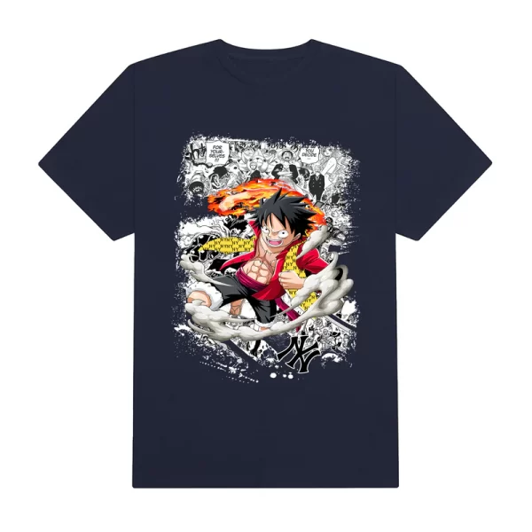 MLB Anime Funny Luffy T-Shirt - Hình ảnh 4