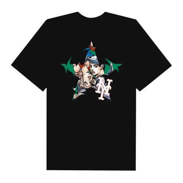MLB Anime Jojo Jolyne and Johnny NY T-Shirt - Hình ảnh 8