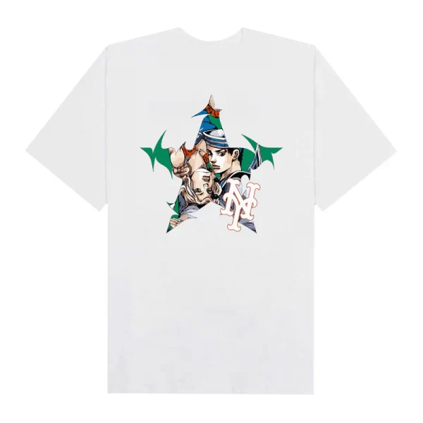 MLB Anime Jojo Jolyne and Johnny NY T-Shirt - Hình ảnh 6