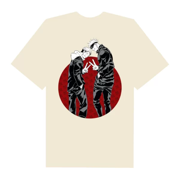 MLB Anime Jujustu Kaisen Checkin NY T-Shirt - Hình ảnh 4