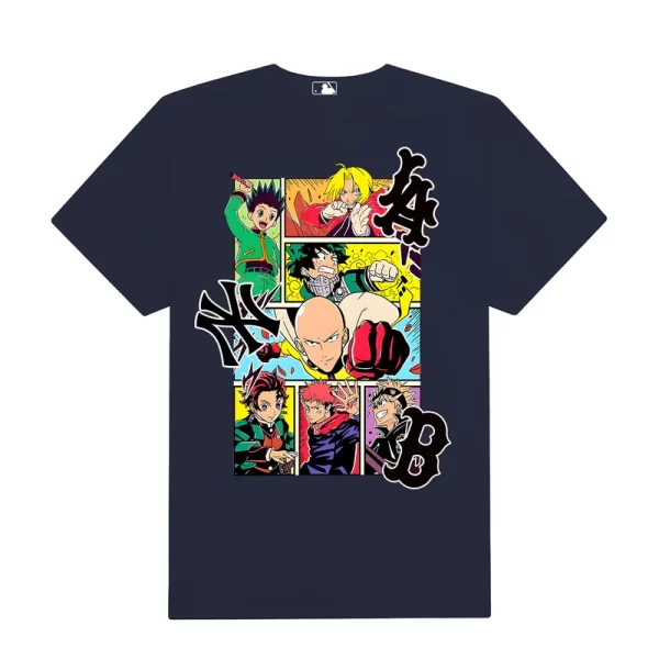 MLB Anime MLB Team T-Shirt - Hình ảnh 4