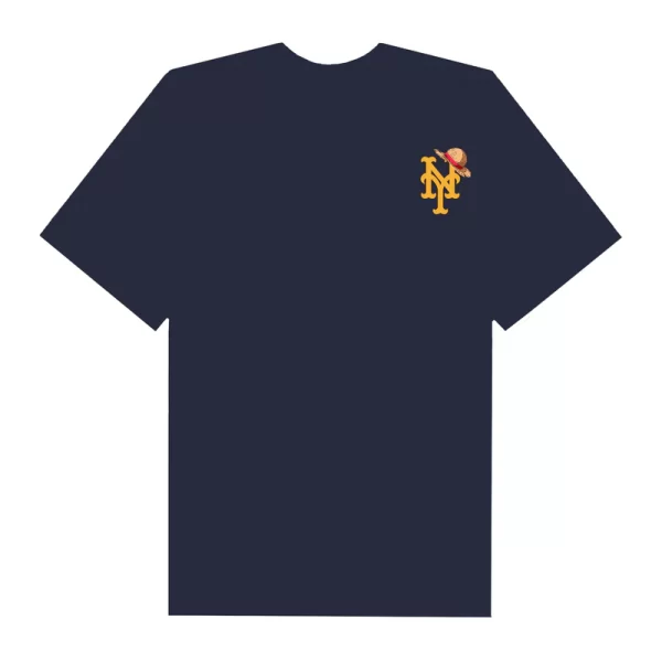 MLB Anime One Piece Luffy NY T-Shirt - Hình ảnh 9
