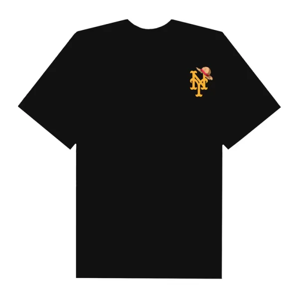 MLB Anime One Piece Luffy NY T-Shirt - Hình ảnh 5