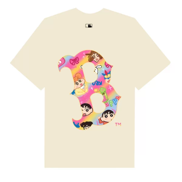 MLB Anime Shin Boston Logo T-Shirt - Hình ảnh 8