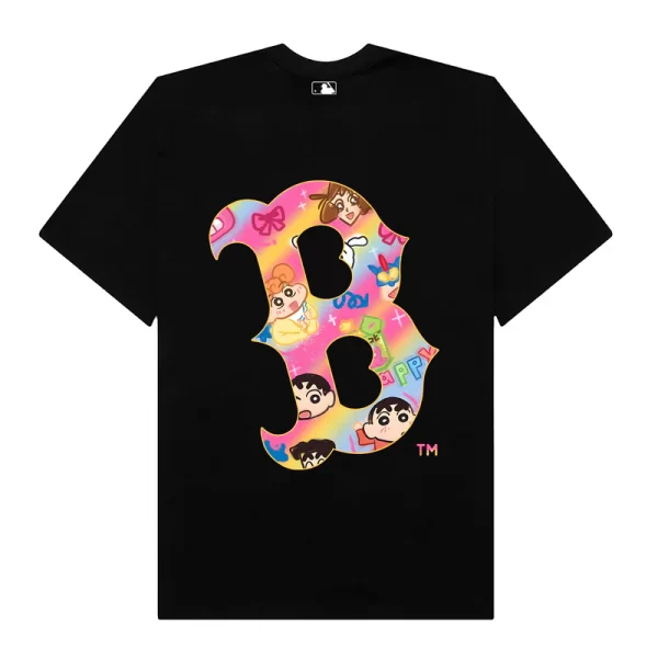 MLB Anime Shin Boston Logo T-Shirt - Hình ảnh 6